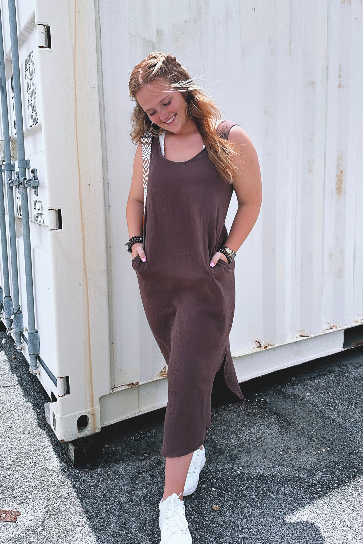 Daria Gauze Maxi Dress