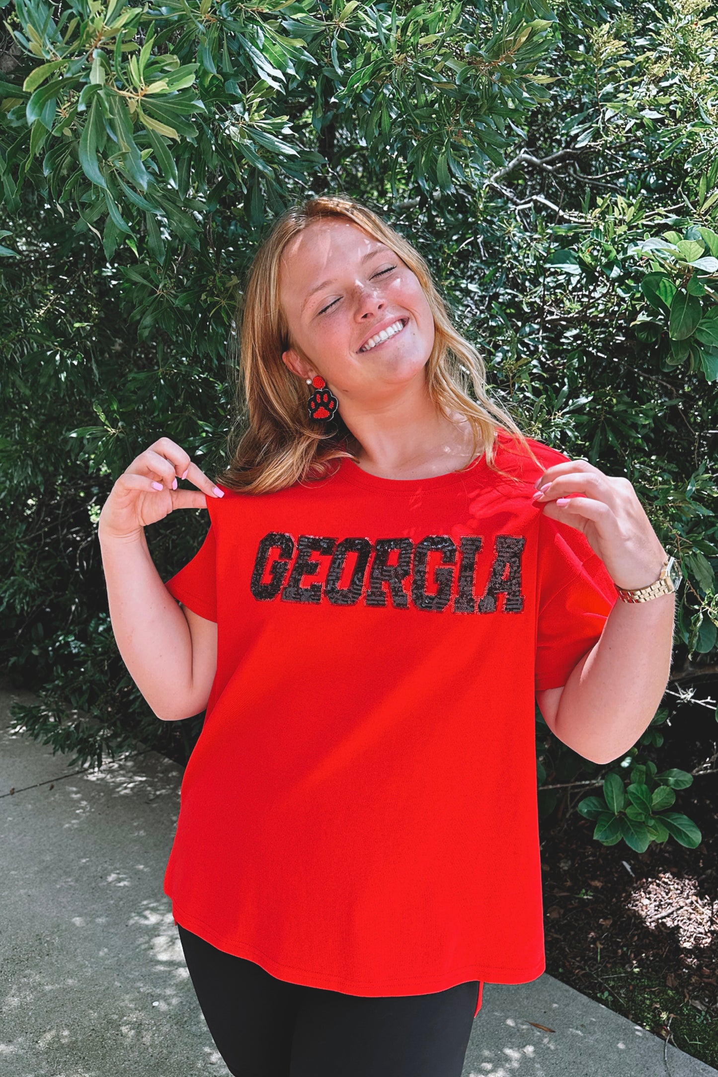 Georgia Sequin Tee