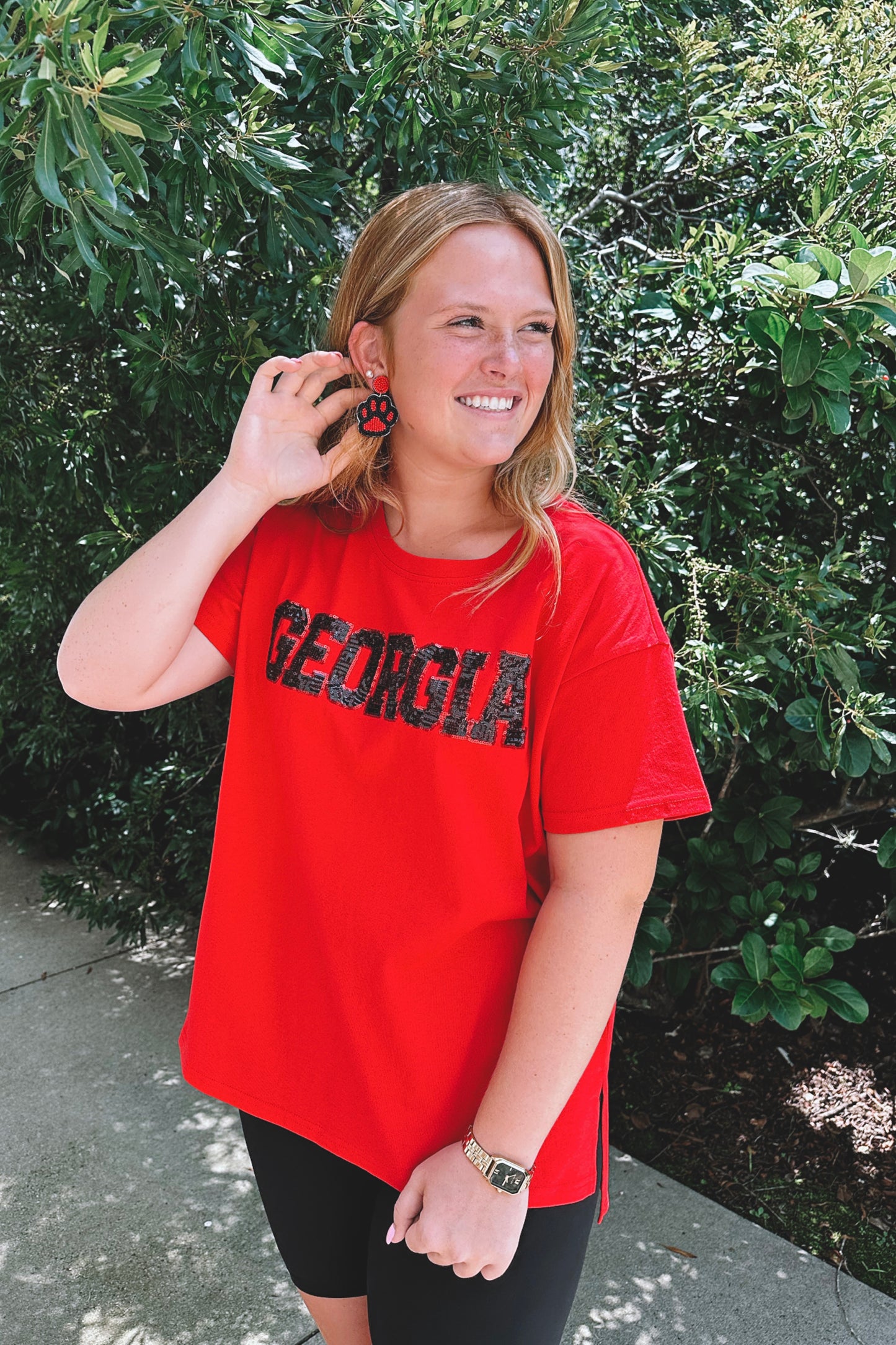 Georgia Sequin Tee