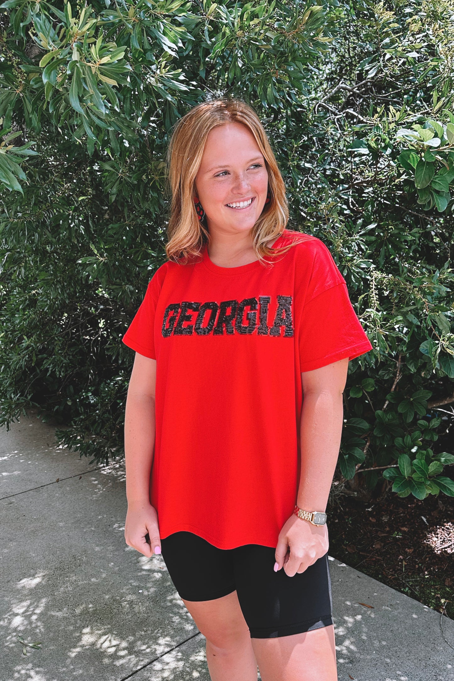 Georgia Sequin Tee