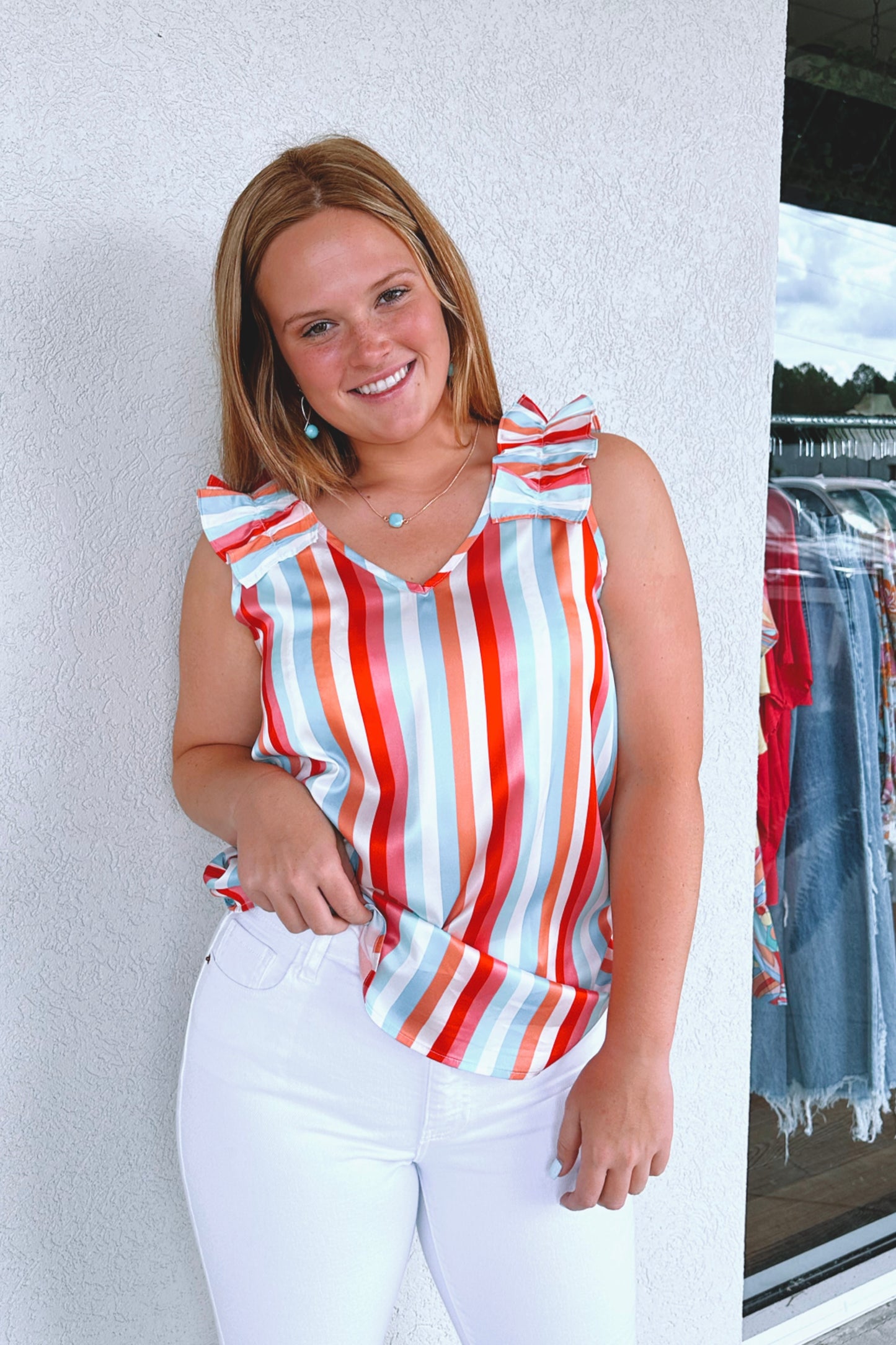 Evie Striped Tank
