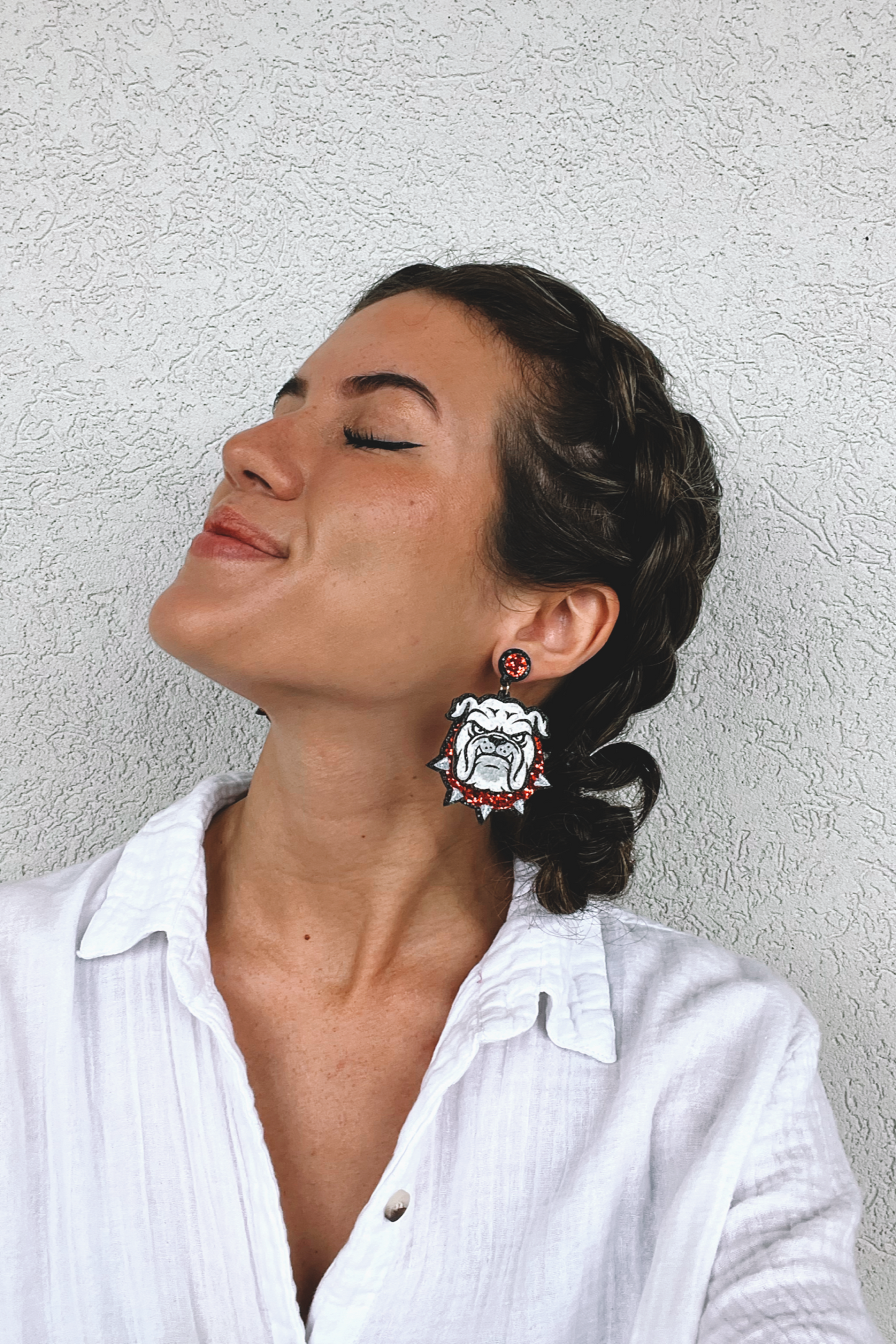 Glitter Dawg Earrings