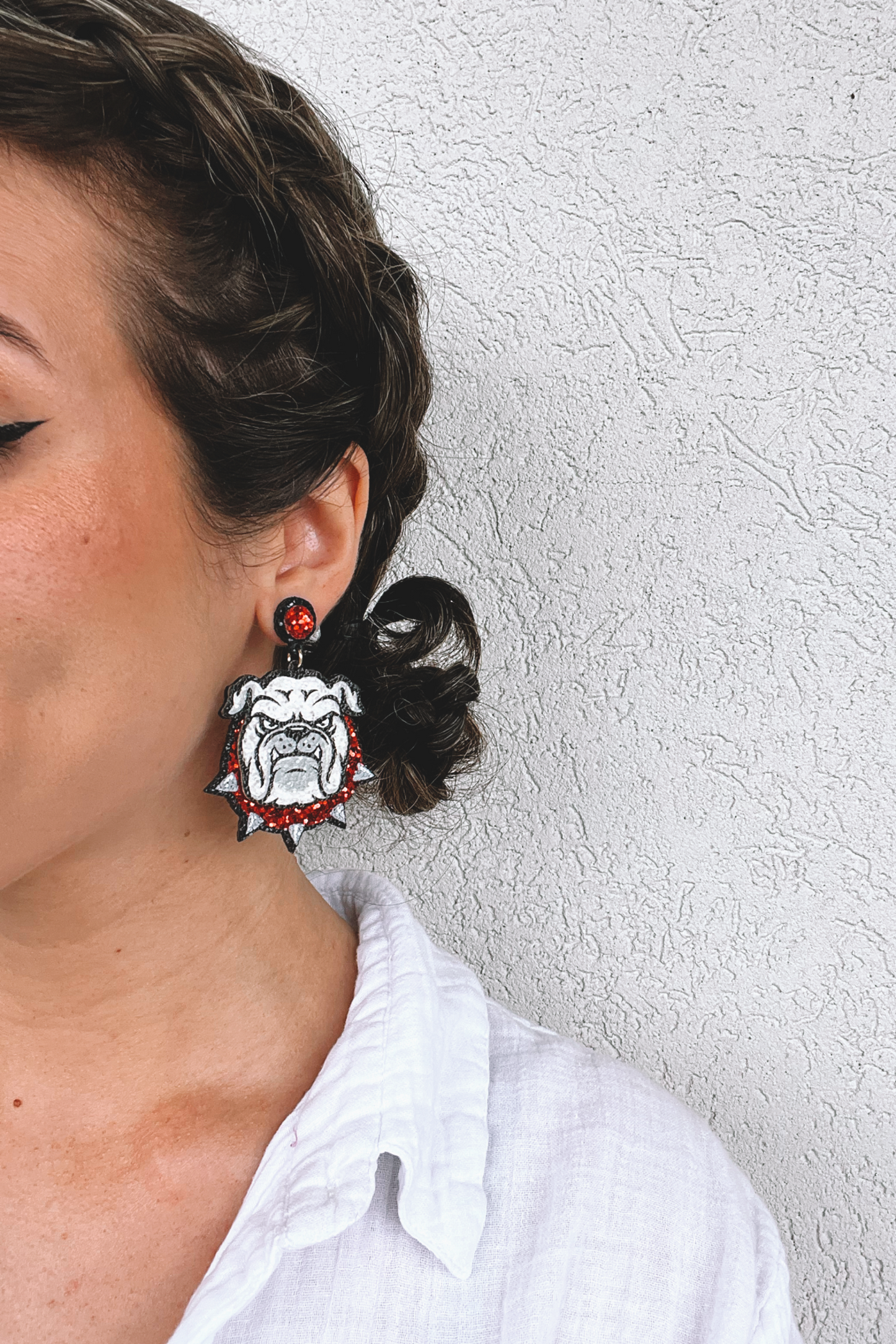 Glitter Dawg Earrings