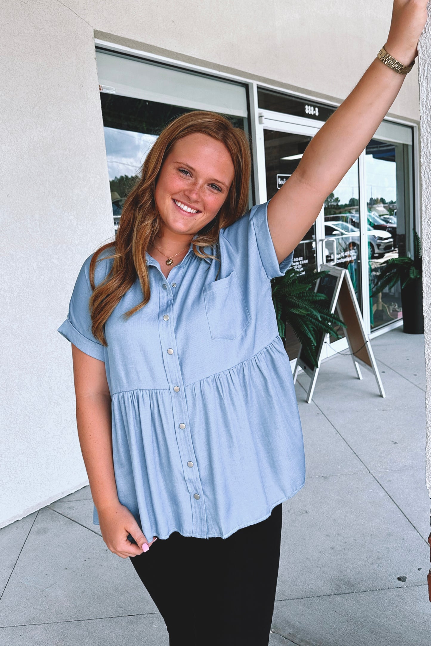 Bennie Babydoll Top