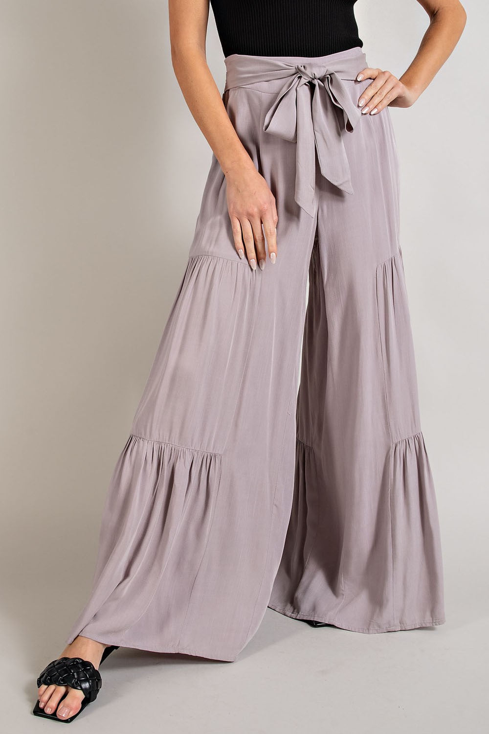 Elise Tie-Waist Pants