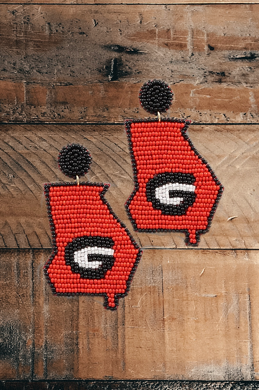 GA Map Earrings
