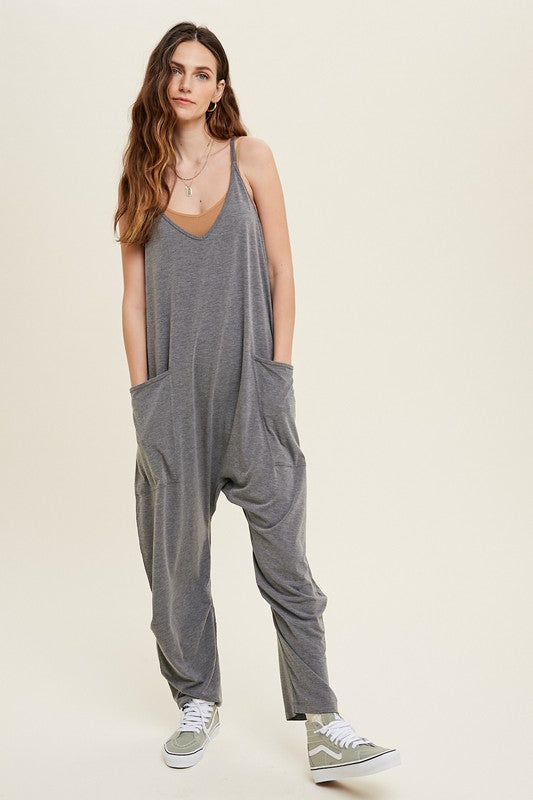 Comfort Pocket Jumpsuit