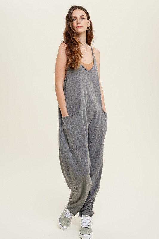 Comfort Pocket Jumpsuit