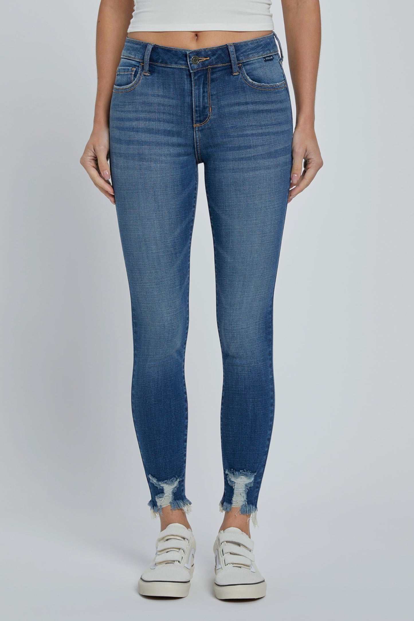 Lindsey Mid-Rise Skinny Jean