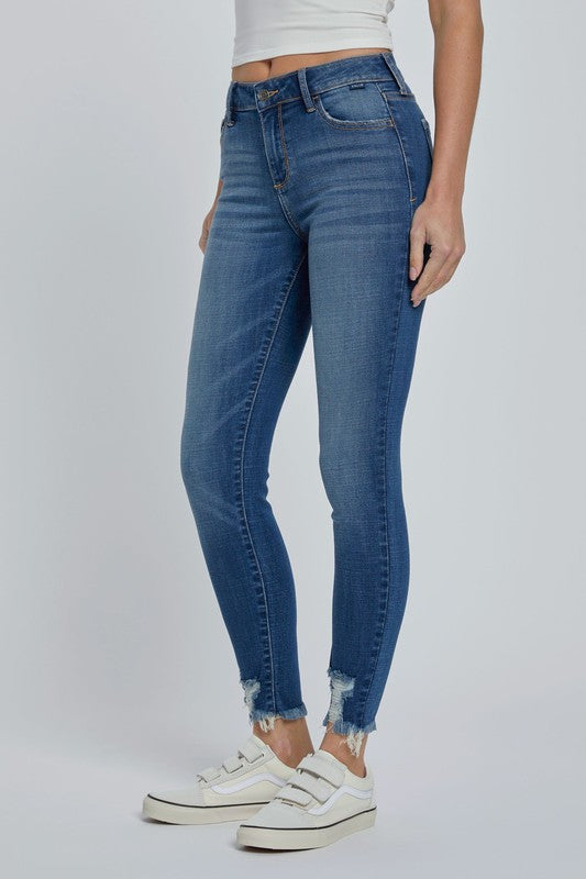 Lindsey Mid-Rise Skinny Jean