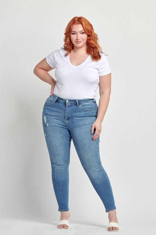 Mid-Rise Skinny Jean