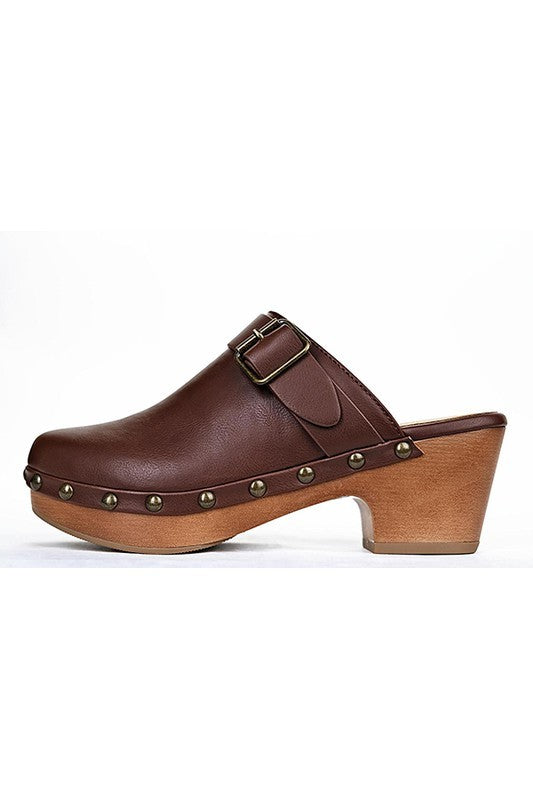 Nicks Clog Heel