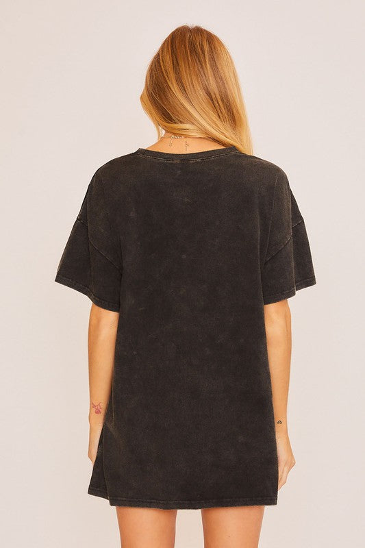 Rock Graphic Tee Dress