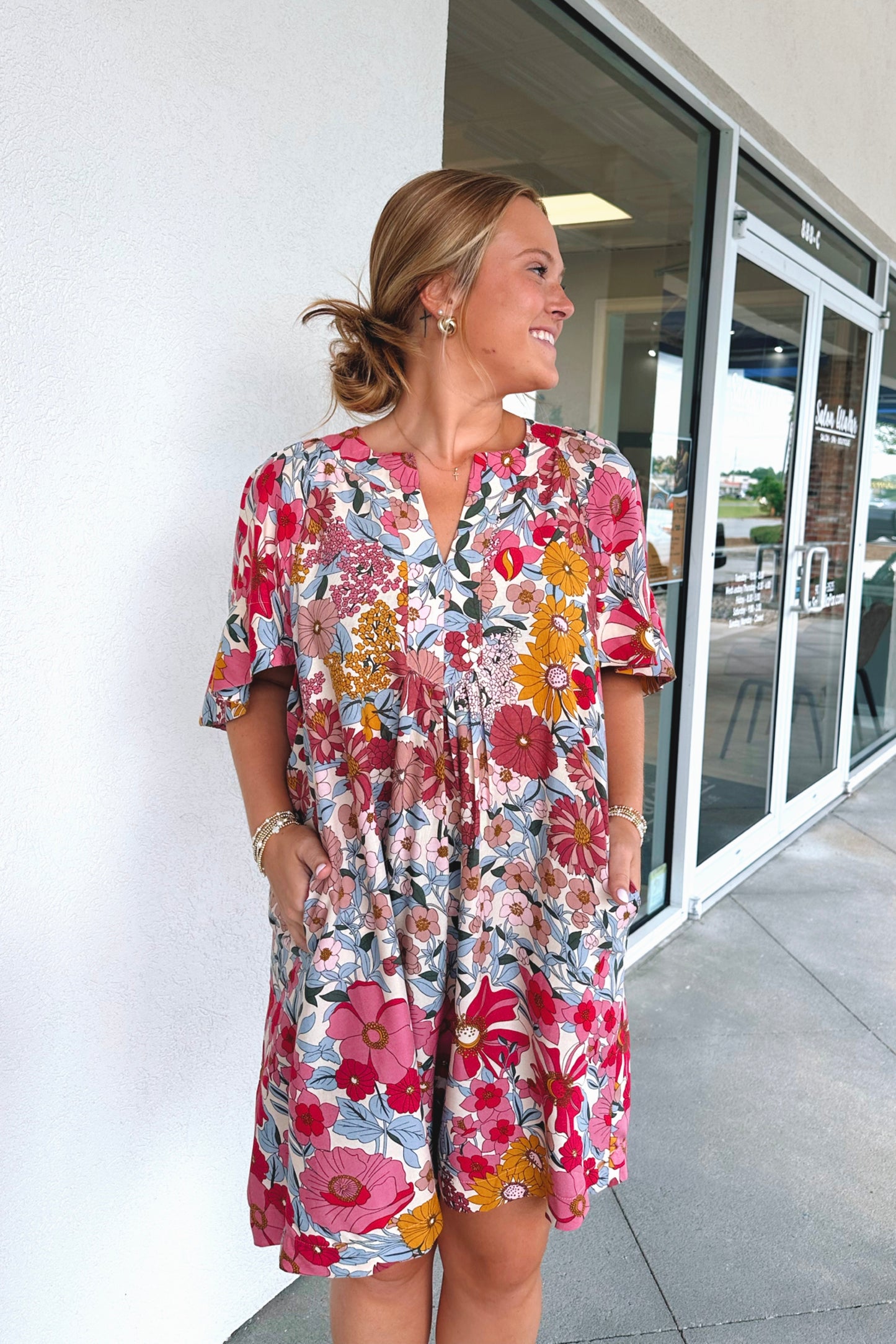 Laney Floral Dress