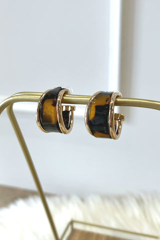 Tatum Tort Hoops - Boutique EllaPar