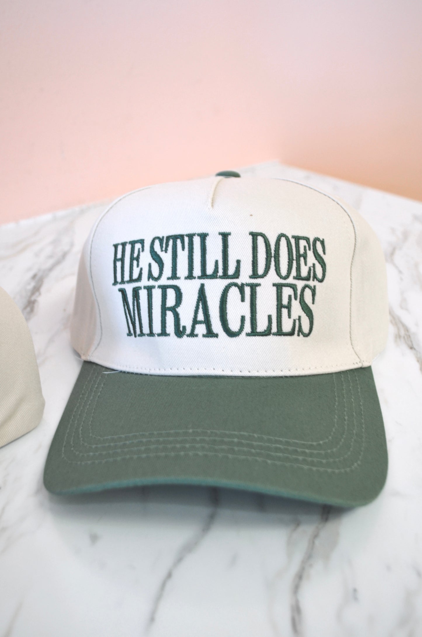 He Still Does Miracles Canvas Hat
