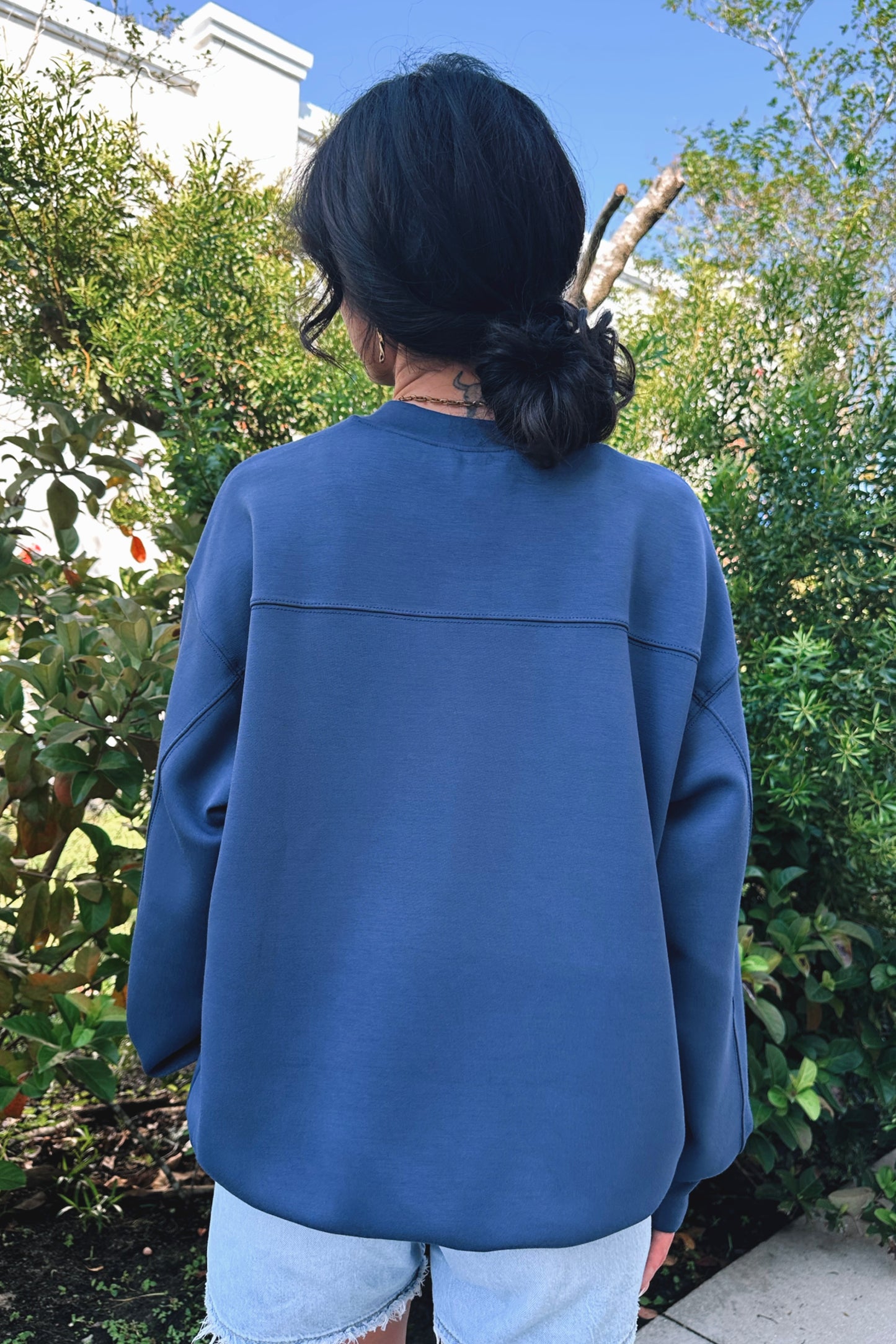 CAMDEN Mock Neck Sweatshirt