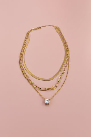 Kona Layered Necklace - Boutique EllaPar