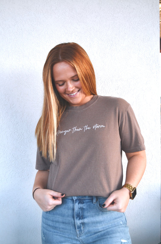 Stronger Than The Storm Comfort Tee