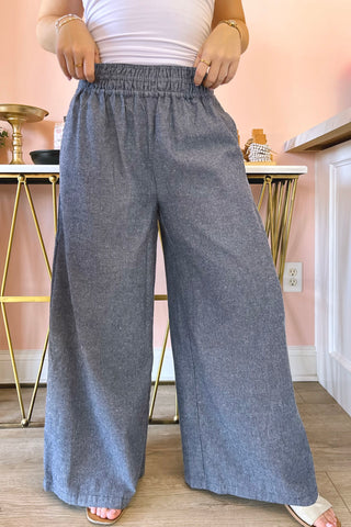 Tabitha Pinstripe Pants - Boutique EllaPar