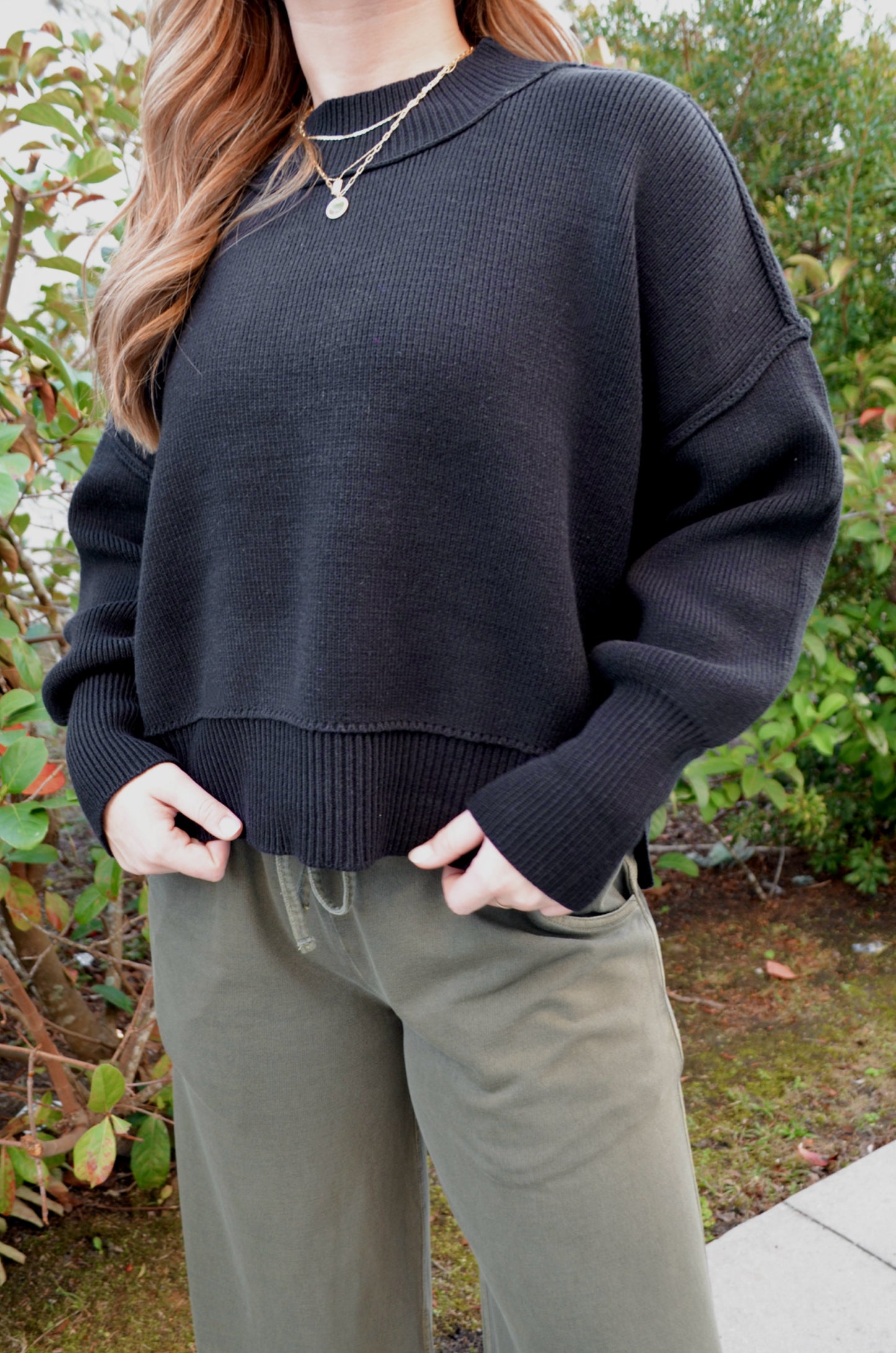 Brady Drop Shoulder Sweater