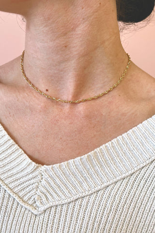 GD Chain Necklace - Boutique EllaPar