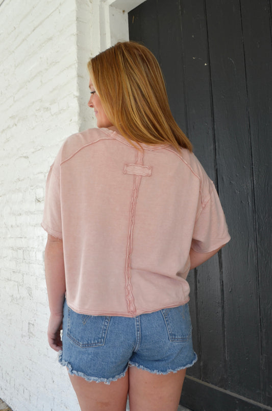 Terry Lounge Tee - Boutique EllaPar