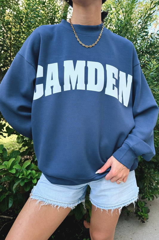 CAMDEN Mock Neck Sweatshirt