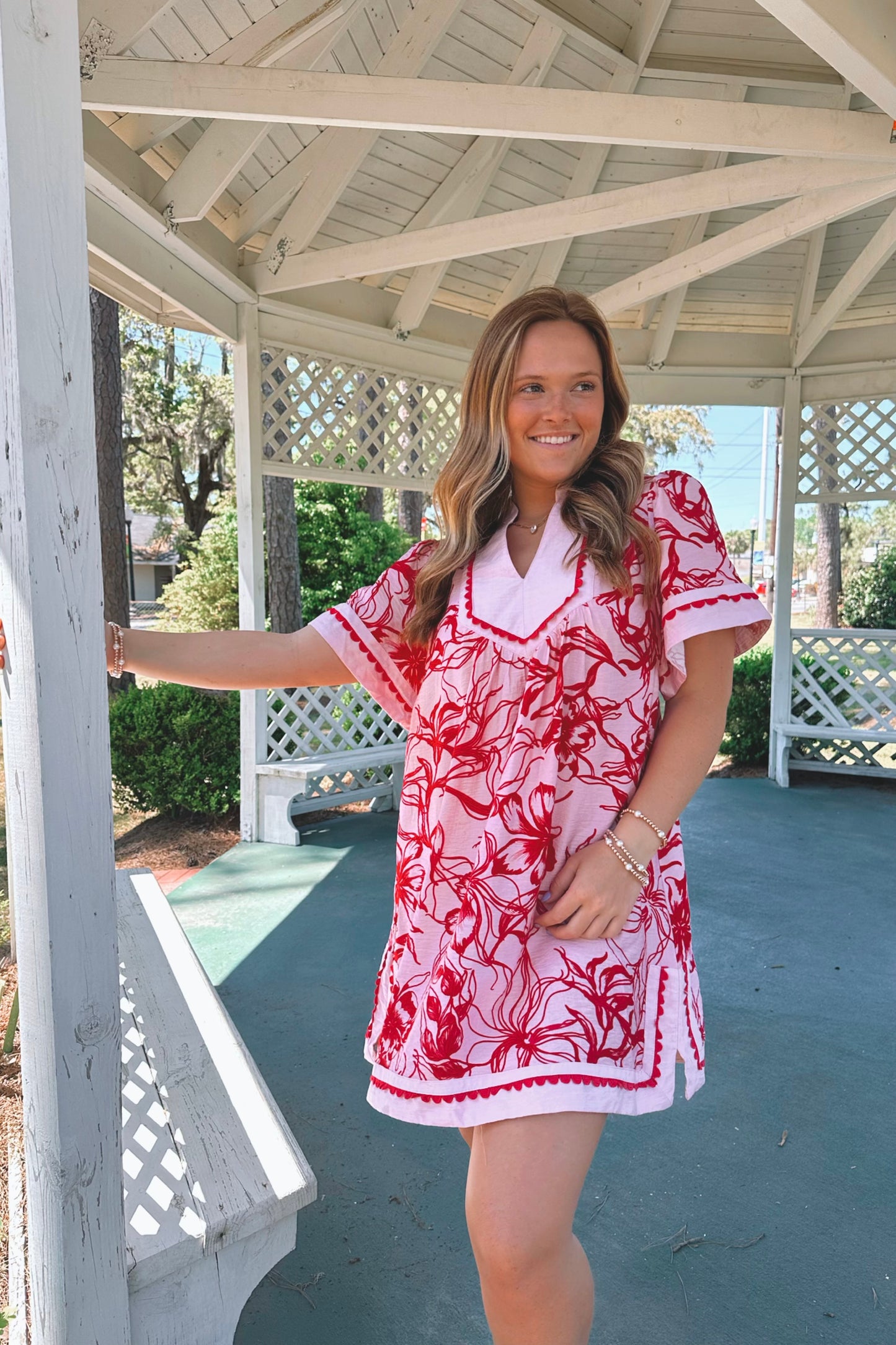 Sadie Floral Tunic