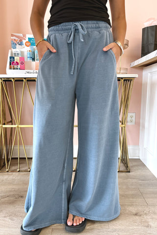 Wander Wide-Leg Sweatpants - Boutique EllaPar