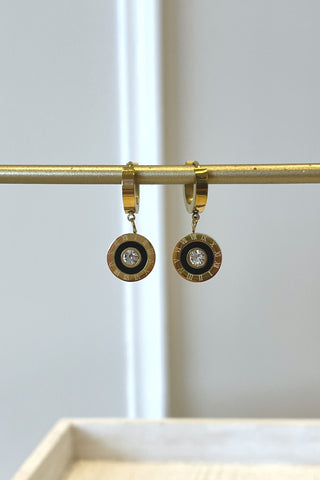 Kacie Numeral Earrings - Boutique EllaPar