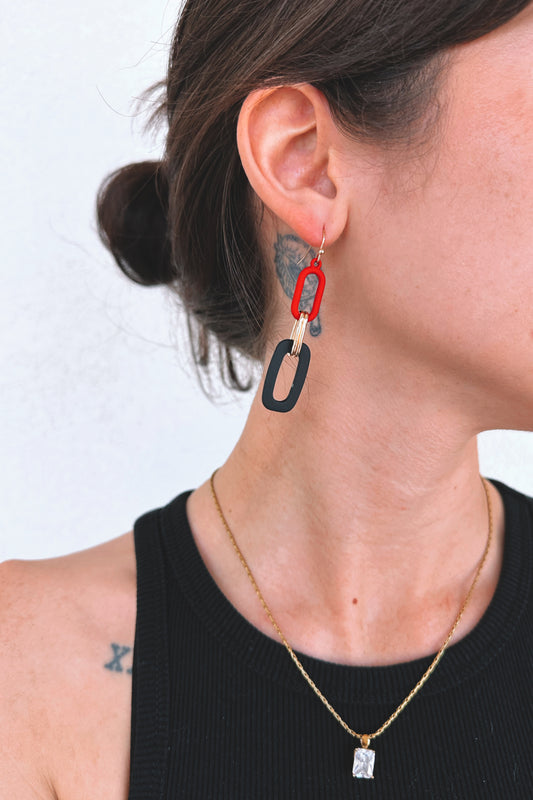 Linked GA Earrings
