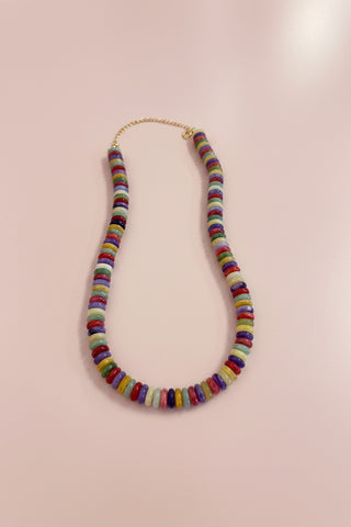 Marble Beaded Necklace