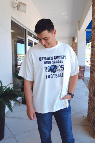 Oversized CCHS Graphic Tee - Boutique EllaPar