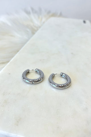18K Bethany Hoops - Boutique EllaPar