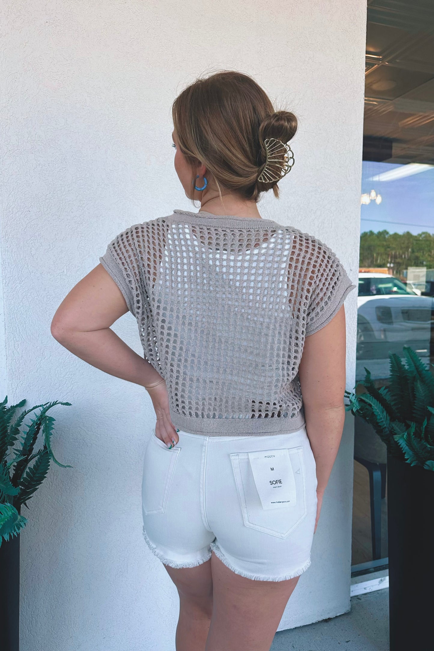 Sea Salt Mom Short