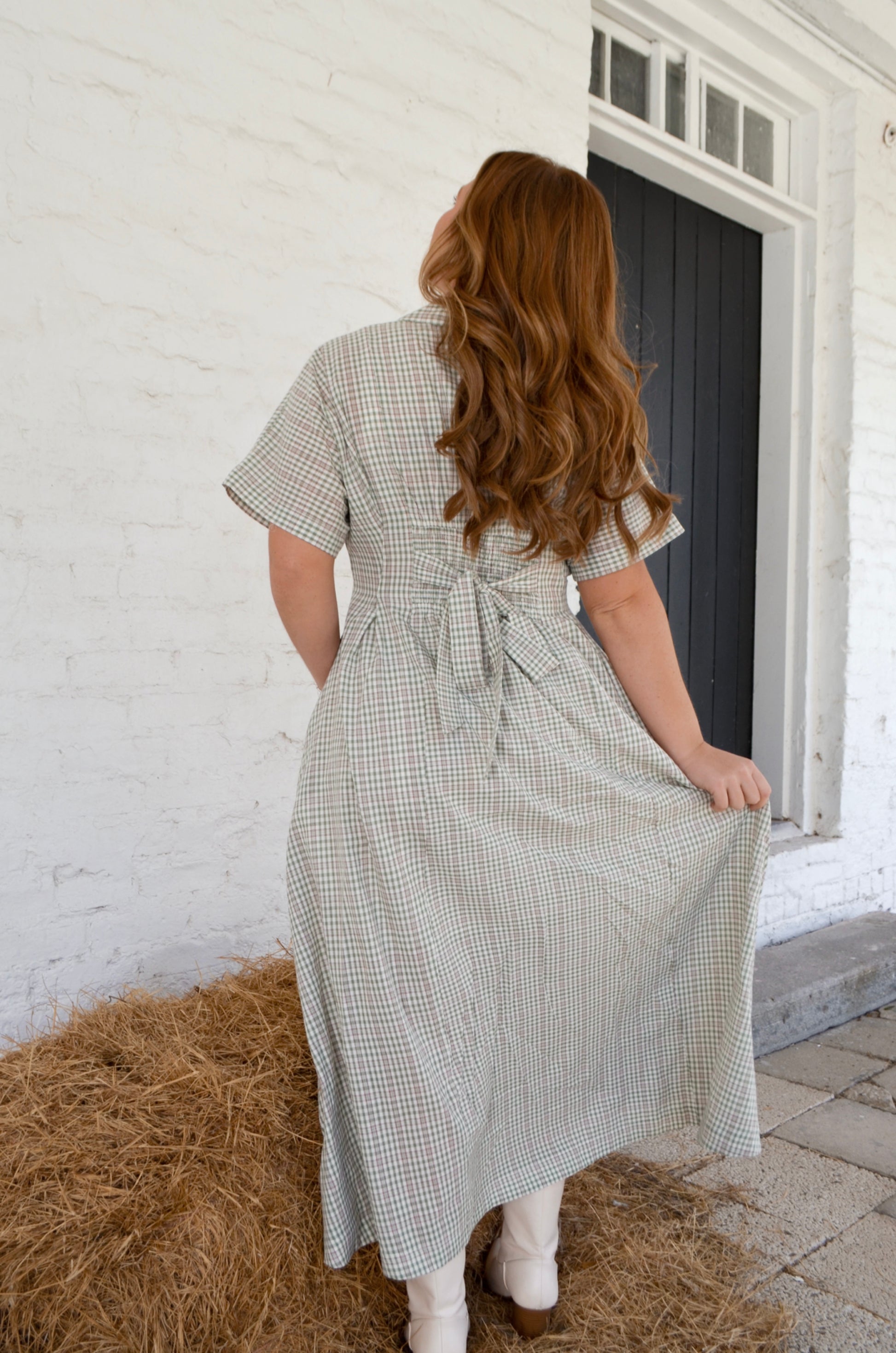 Lydia Tie-Back Maxi Dress - Boutique EllaPar