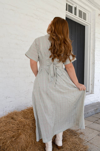 Lydia Tie-Back Maxi Dress - Boutique EllaPar
