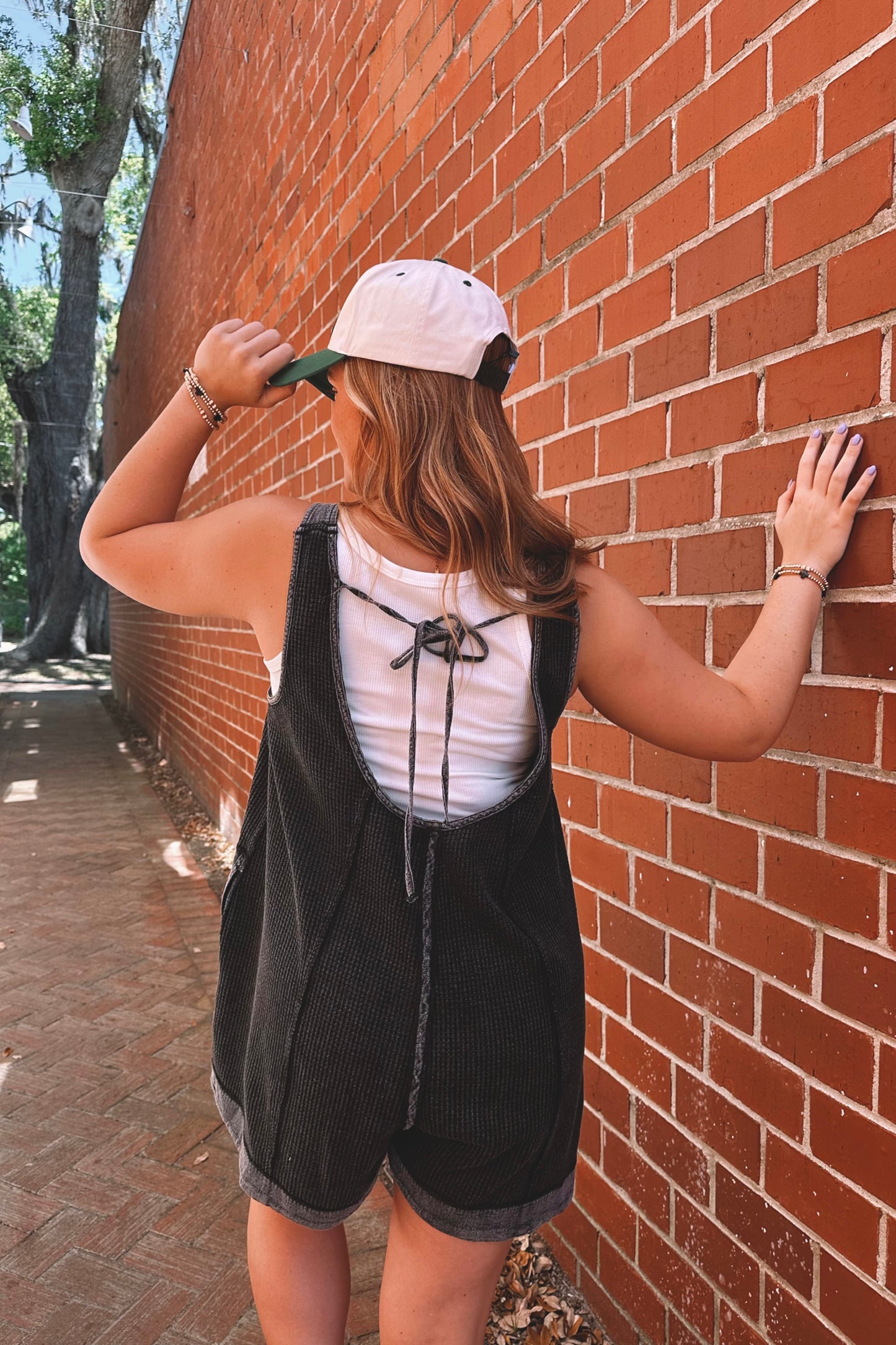 Waverly Waffle Romper
