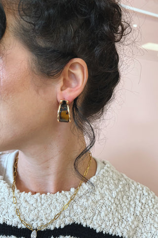 Tatum Tort Hoops - Boutique EllaPar