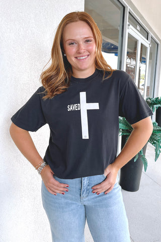 Saved Cross Tee