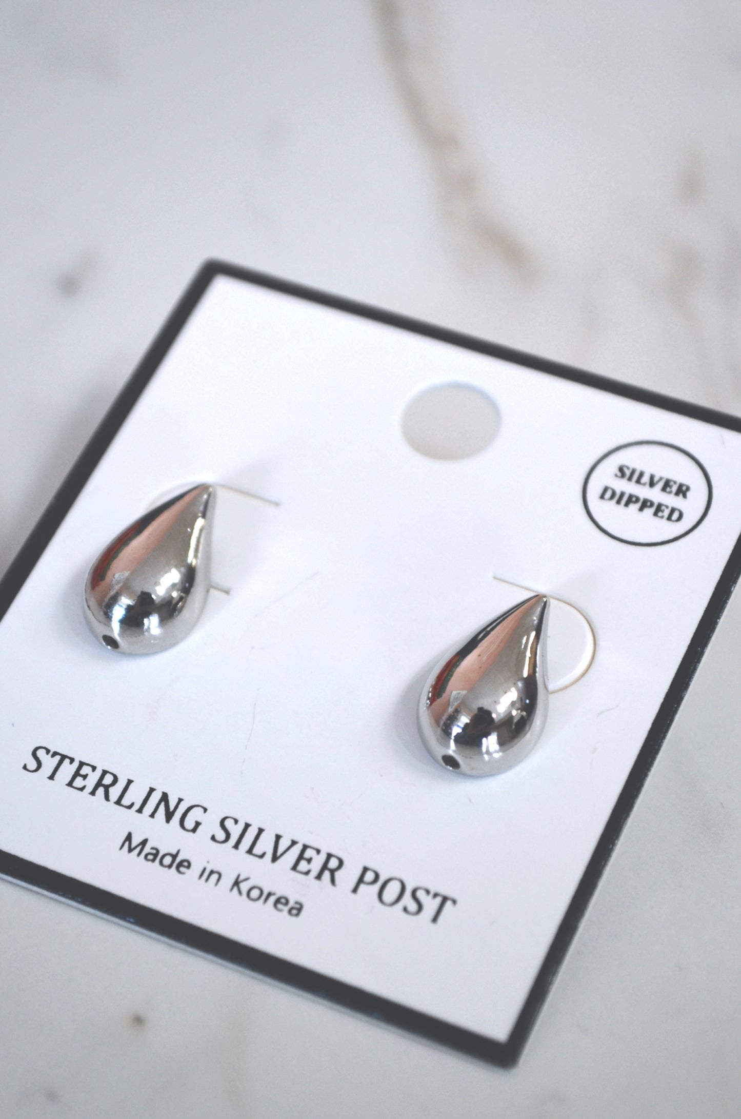 Bubble Teardrop Studs