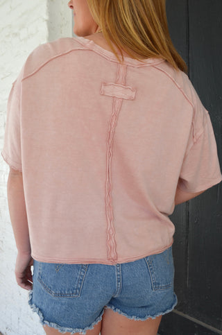 Terry Lounge Tee - Boutique EllaPar