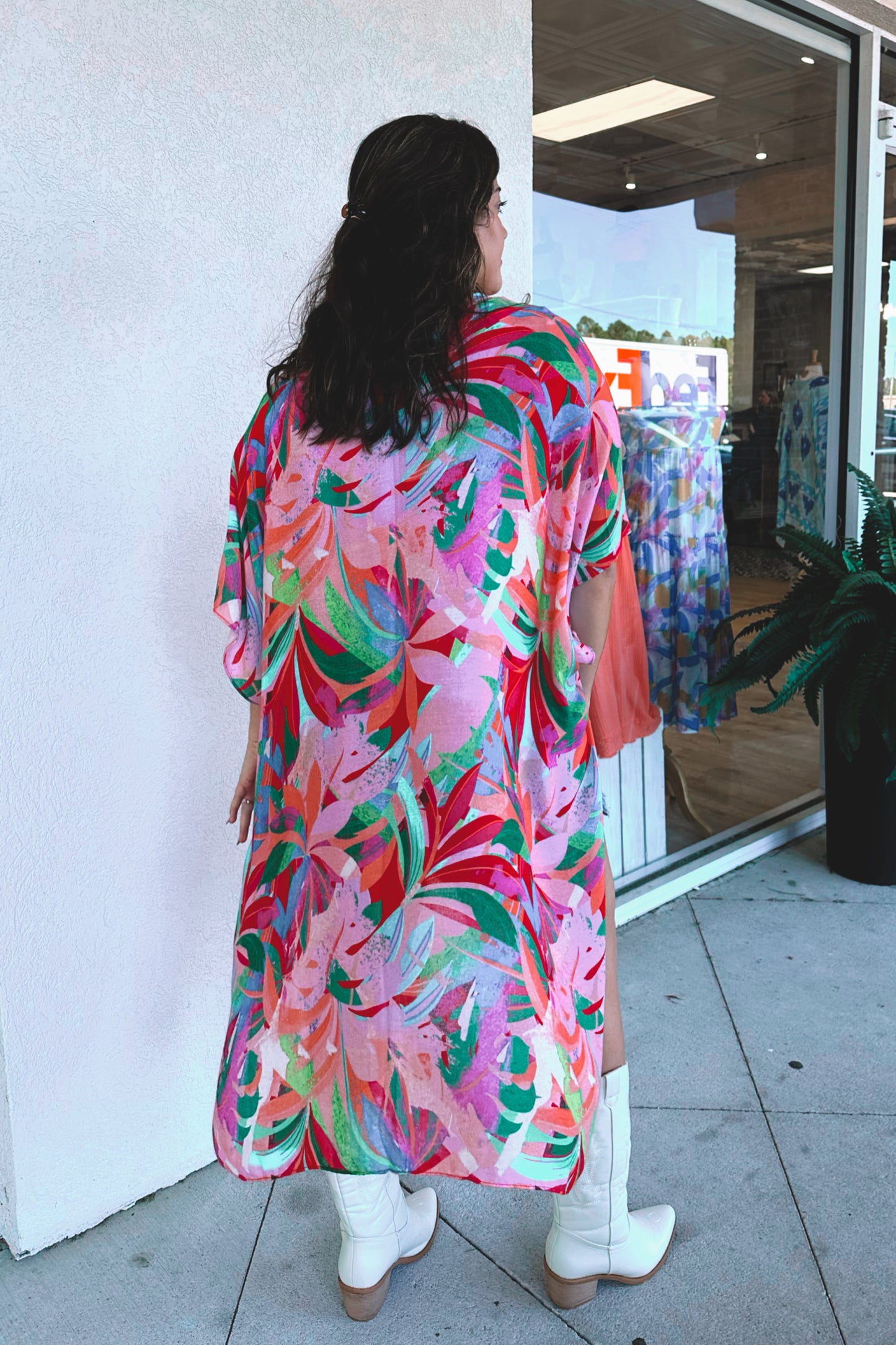 Aruba Floral Kimono