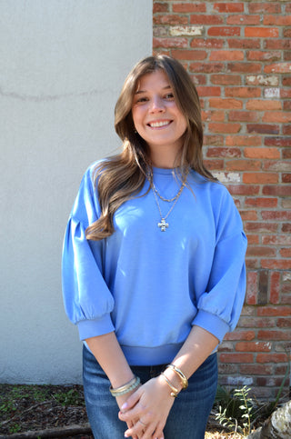 Scuba 3/4 Pullover - Boutique EllaPar
