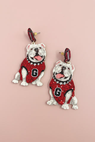 UGA Gameday Earrings - Boutique EllaPar