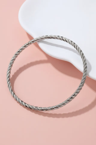 18K SS Bangle - Boutique EllaPar