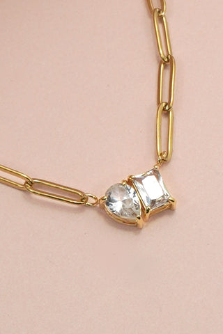 18K SS Leila Necklace