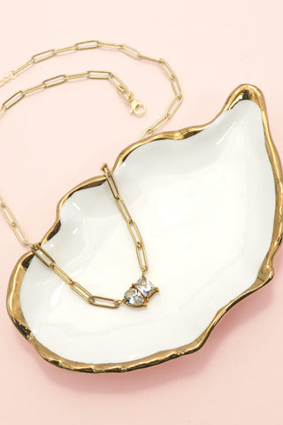 18K SS Leila Necklace