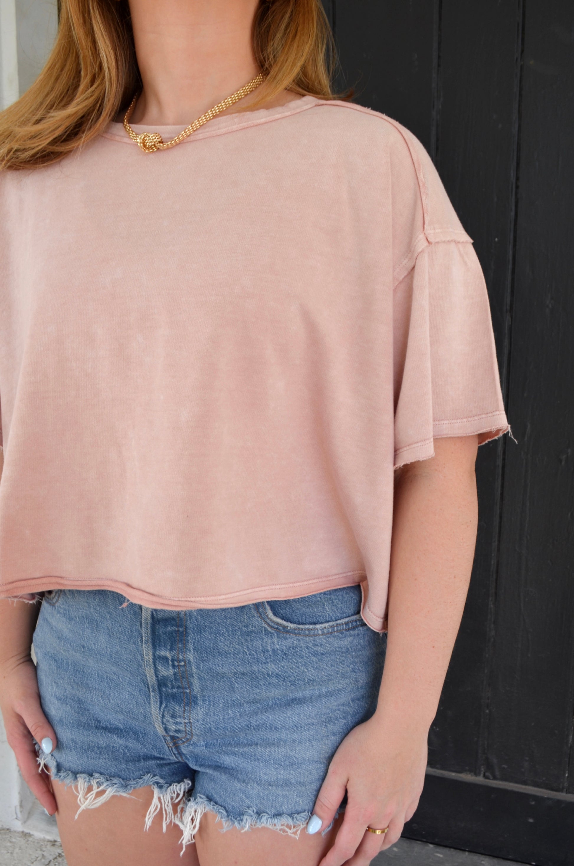 Terry Lounge Tee - Boutique EllaPar